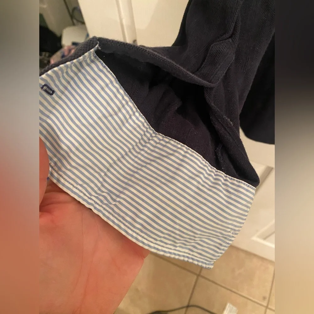 SOLD Canali Pull over Cotton Collared Shirt - Picture 3 of 5